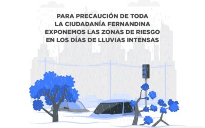 🚧 ZONAS DE RIESGO POR CAUDALES DE LLUVIAS